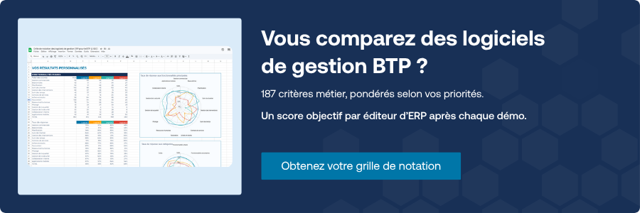 Vous comparez des logiciels de gestion BTP ?