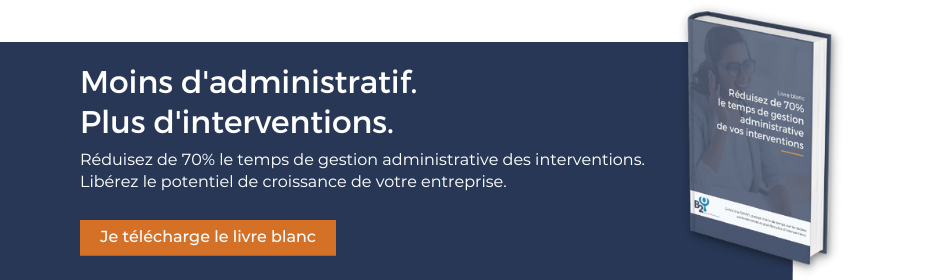 CTA réduction gestion administrative interventions