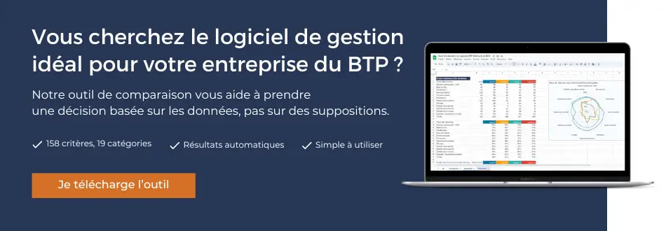 CTA outil évaluation logiciels de gestion pour le bâtiment