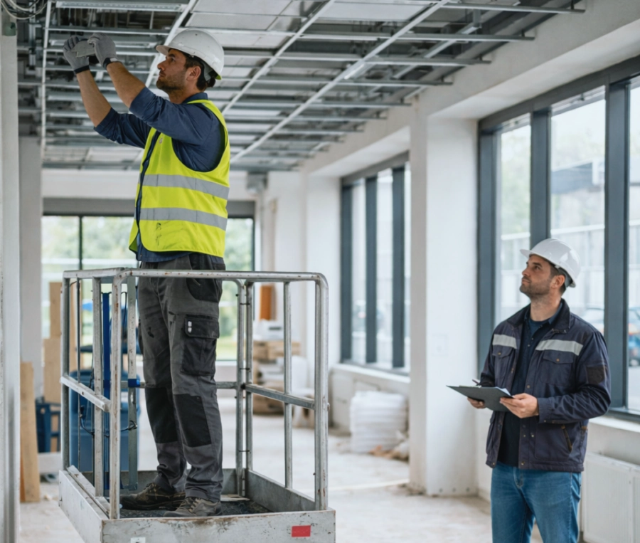 gestion intégrée des habilitations de chantiers au planning